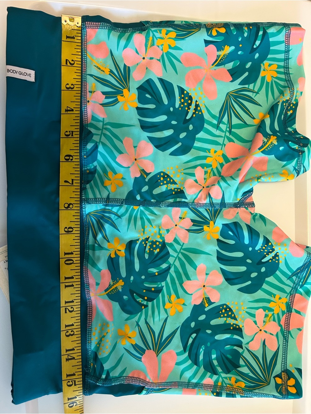 Body Glove SET Splash Shorts and Equalizer Bra Flor Nove/Sea Mist Size L NWT - Picture 8 of 14